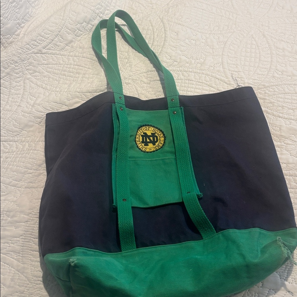 Notre Dame Canvas Tote Bag
